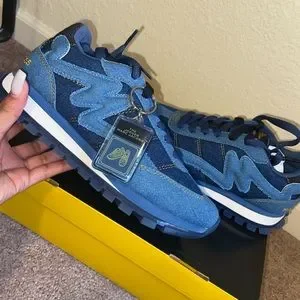 MARC JACOBS スニーカー The Denim Jogger Marc Jacobs Blue 'The Denim Jogger' Sneakers Marc Jacobs